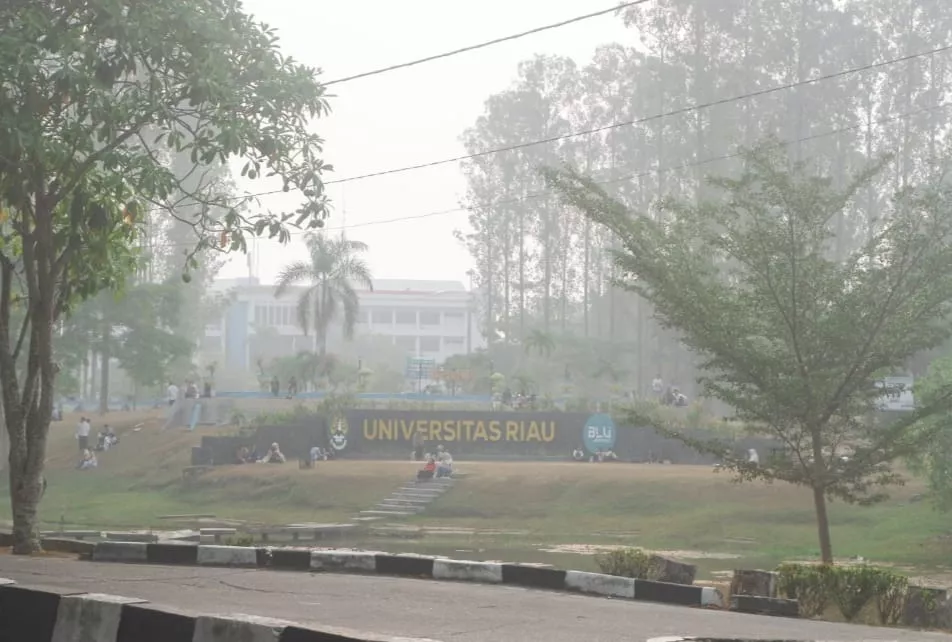 Dampak Karhutla, Unri Terapkan Kuliah Daring Selama Tiga Hari