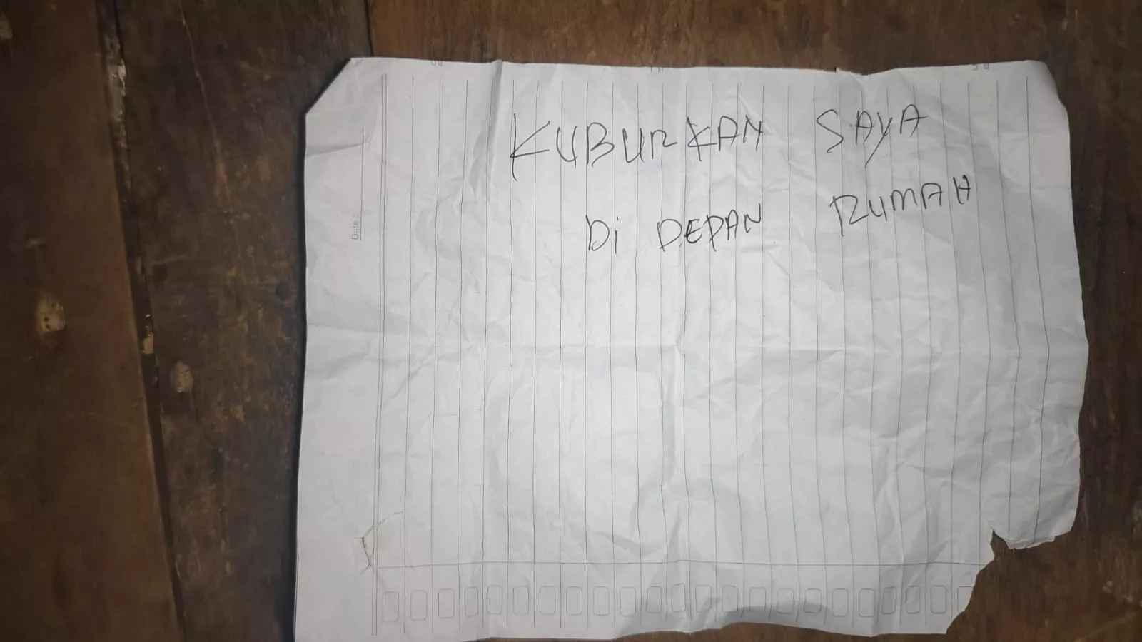 Secarik Kertas Ungkap Pesan Terakhir Pria di Buton Tengah Sebelum Tewas Gantung Diri