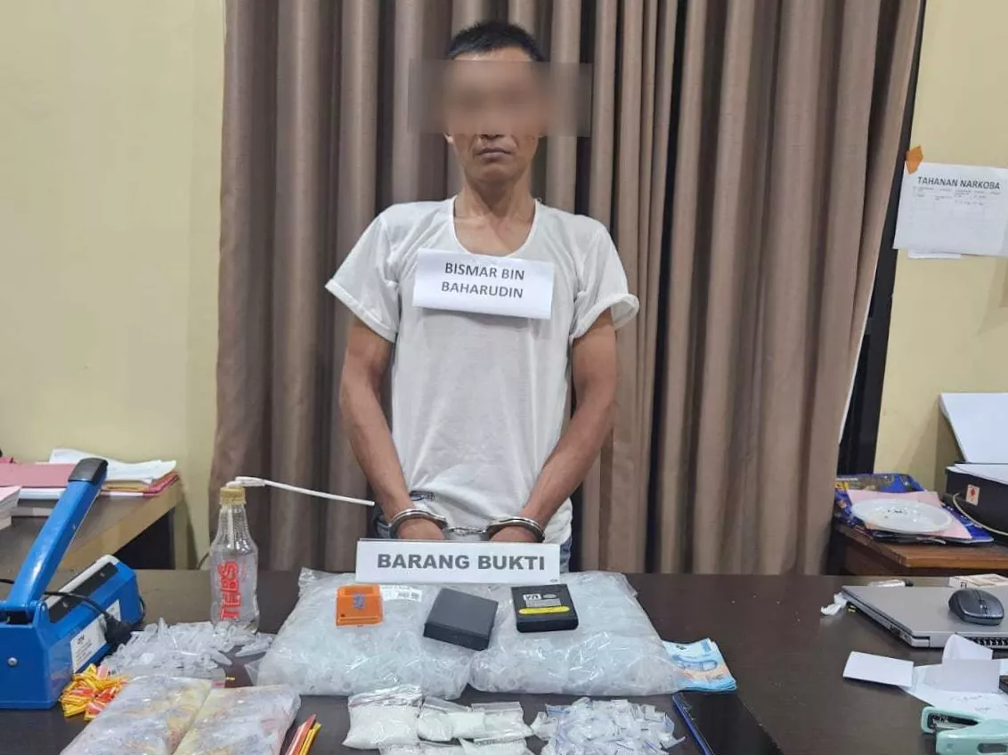 Pria di Lasolo Konut Ditangkap, Polisi Amankan 108 Paket Sabu