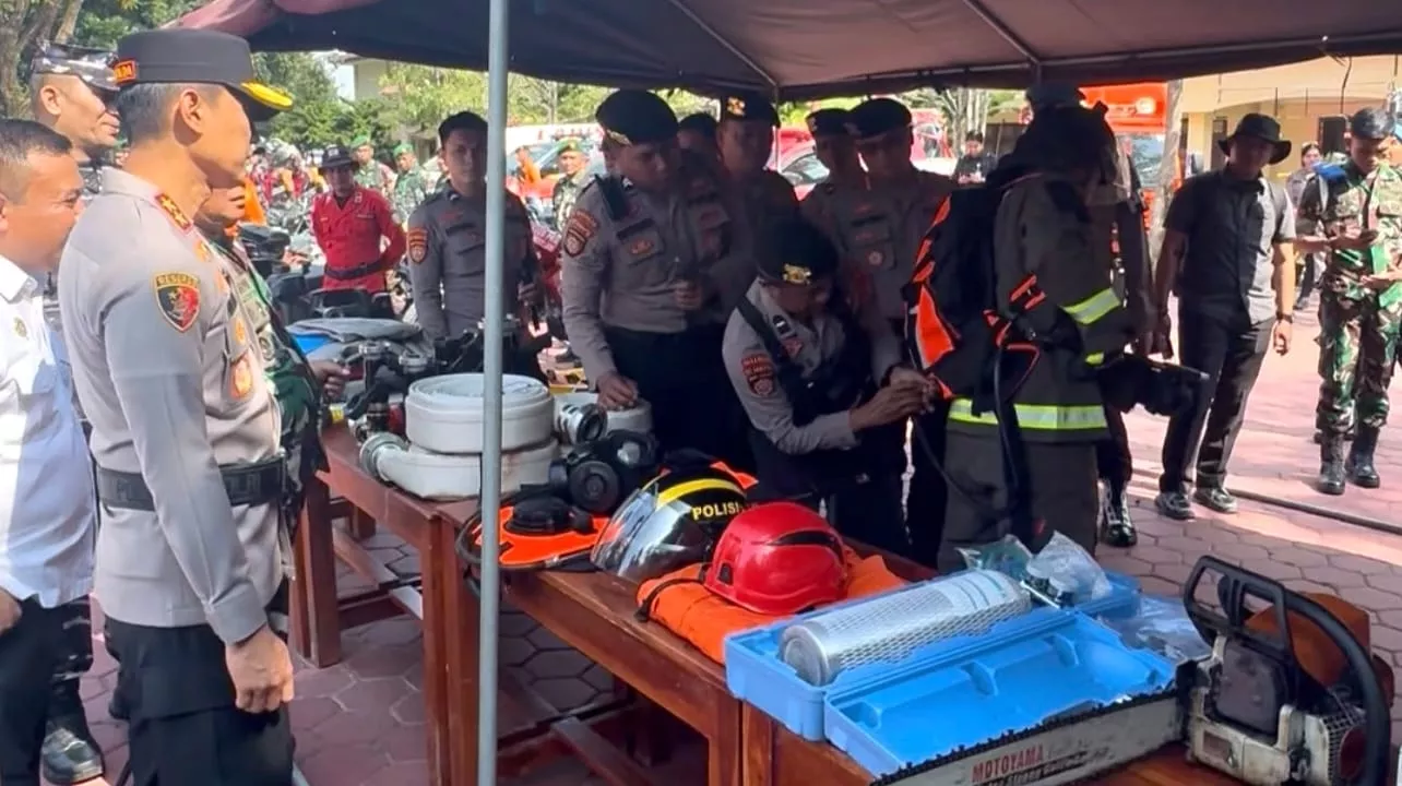 Tujuh Titik Rawan Karhutla Terpetakan di Sultra, Polda Siagakan 631 Personel
