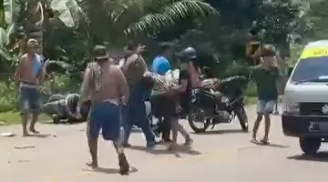 Diduga Hilang Kendali di Tikungan, Dua Motor Bertabrakan di Wawoluri Konut