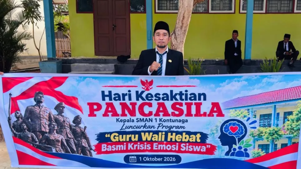 Tanamkan Nilai Pancasila, SMAN 1 Kontunaga Muna Hadirkan Gerakan Guru Wali Hebat
