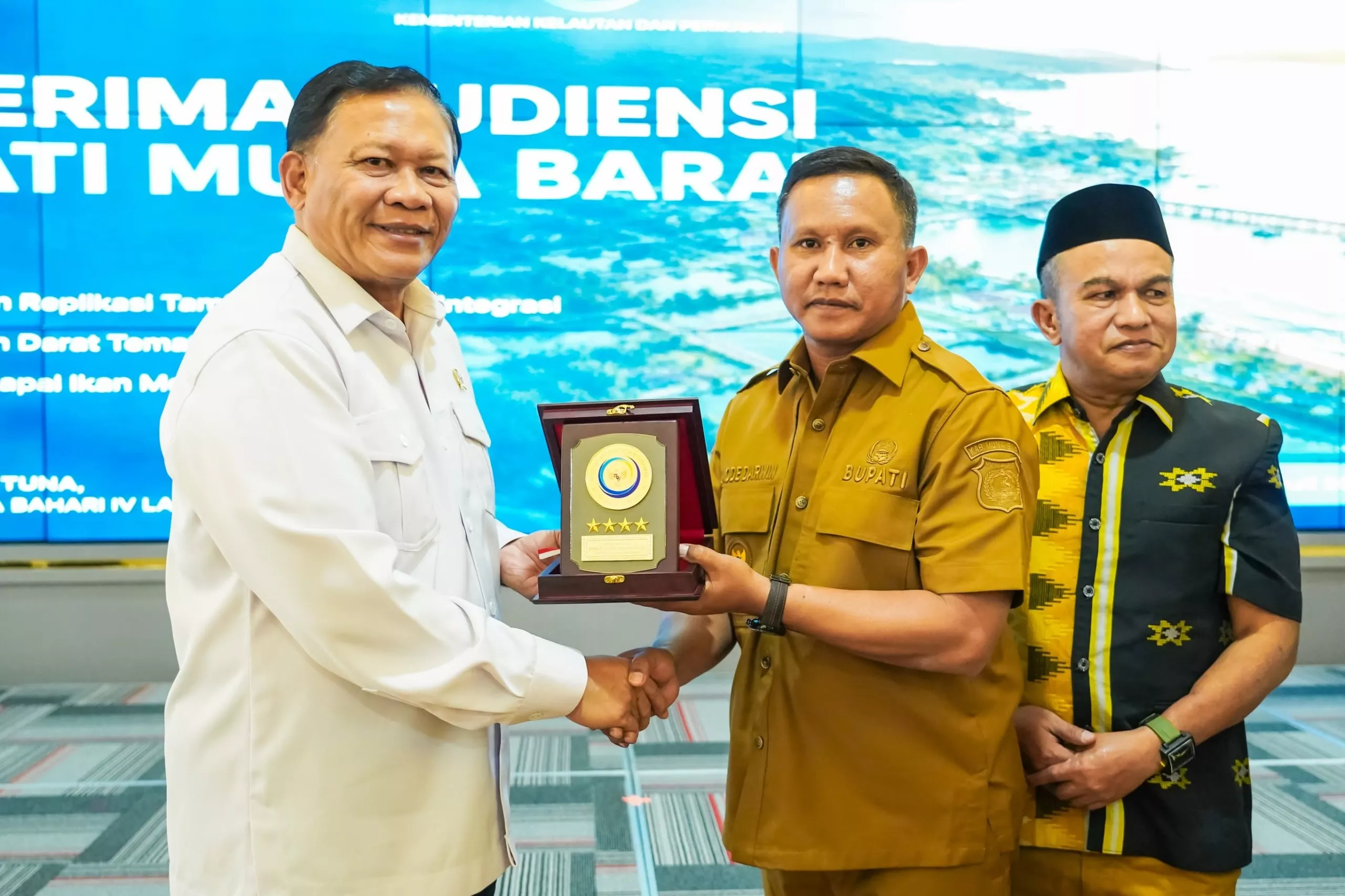 Bupati Mubar Temui Wamen KKP, Dorong Percepatan Pembangunan Sektor Perikanan