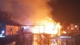 Rumah Nelayan di Muna Hangus Terbakar, Kerugian Mencapai Puluhan Juta Rupiah