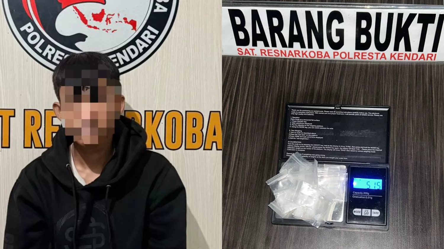 Simpan 17 Sachet Sabu di Power Bank, Pria di Kendari Diamankan