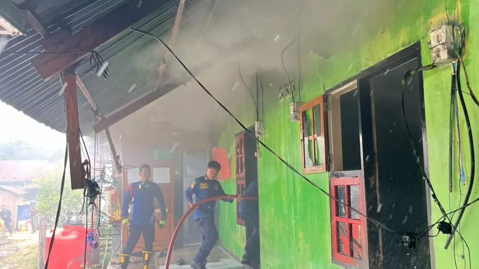 Rumah Kos di Puuwatu Kendari Terbakar, Penyebab Masih Diselidiki