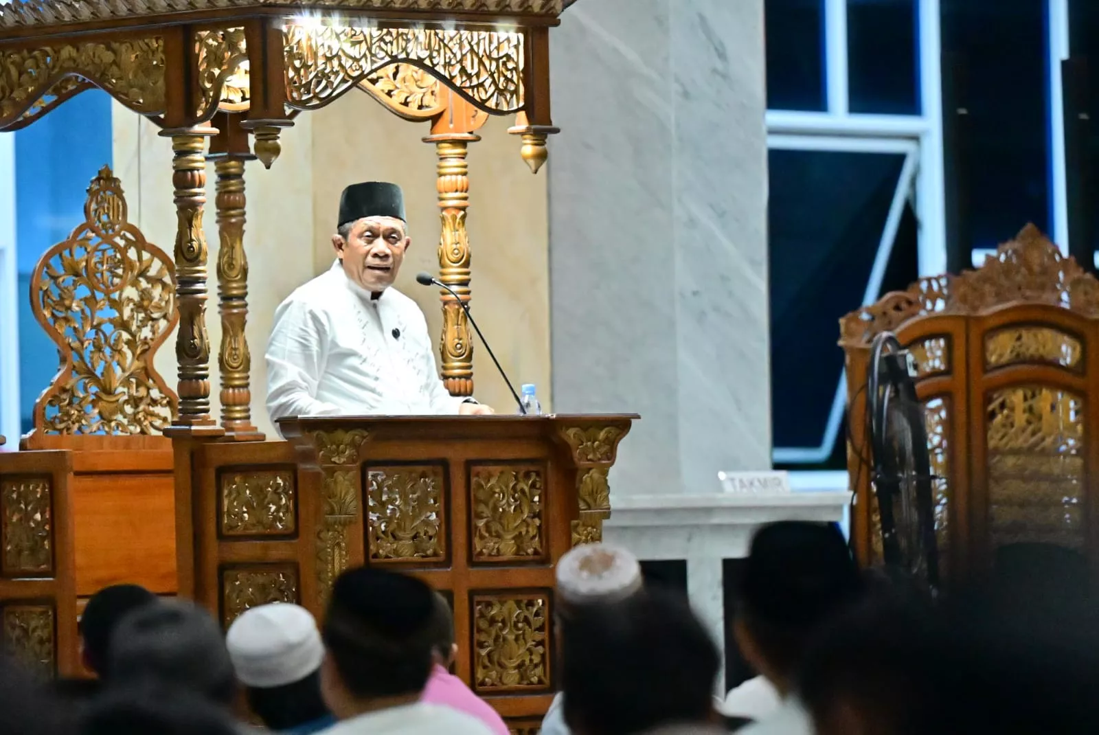 BSafari Ramadan di Masjid Al Alam, Hugua Tekankan Puasa sebagai Jalan Kendalikan Ego