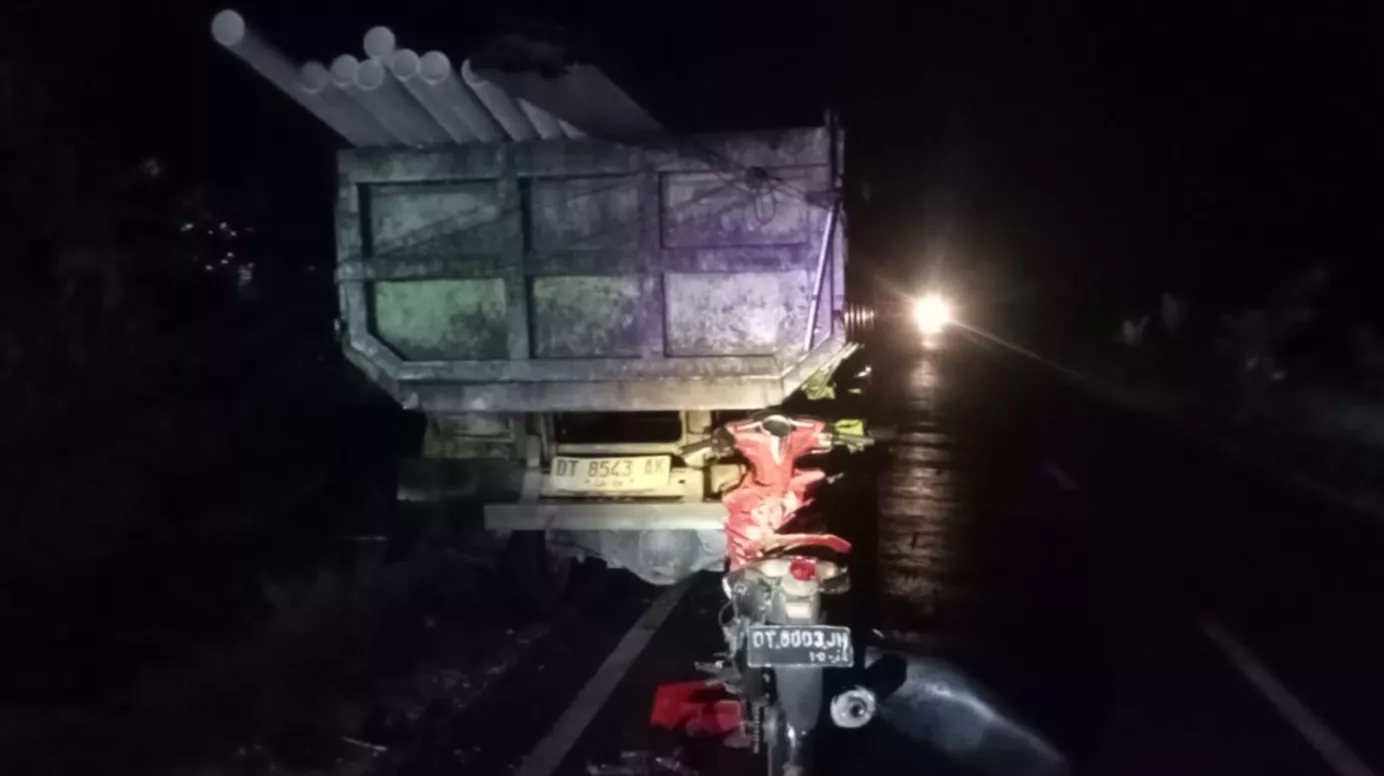 IRT di Konawe Selatan Tewas Usai Motor Tabrak Truk Parkir