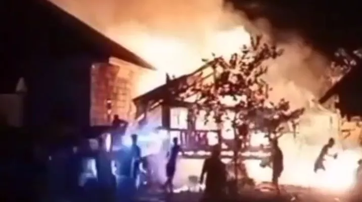 Tiga Rumah Warga di Buton Selatan Terbakar, Kerugian Ditaksir Rp220 Juta