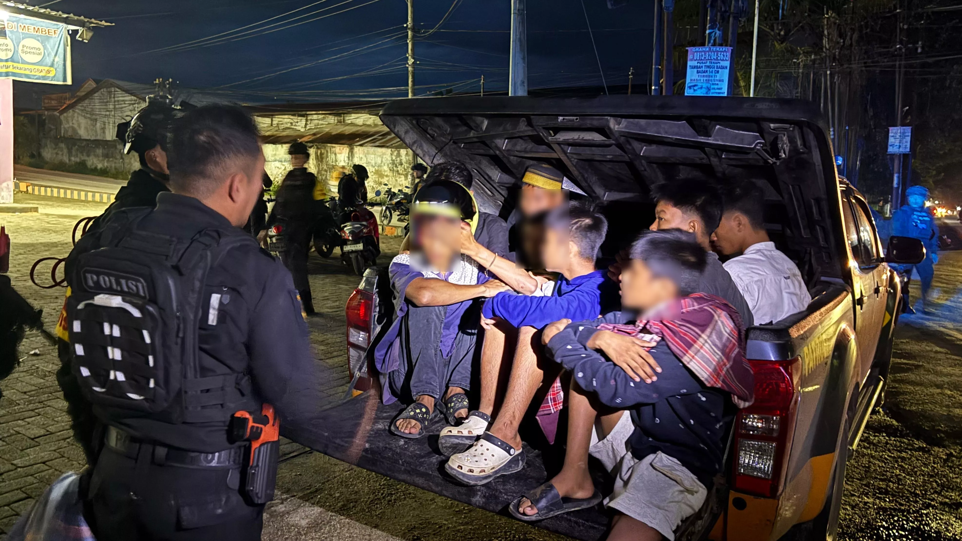 Polisi Amankan 9 Remaja Diduga Hendak Tawuran di Puuwatu Kendari