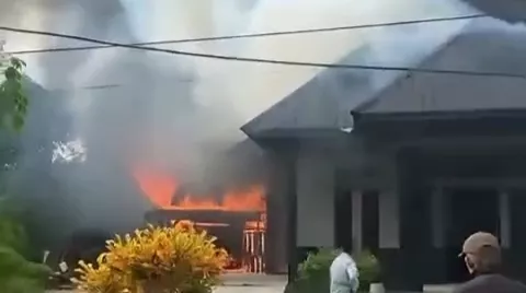Kebakaran Hanguskan Rumah Warga di Konawe, Diduga Akibat Korsleting Listrik