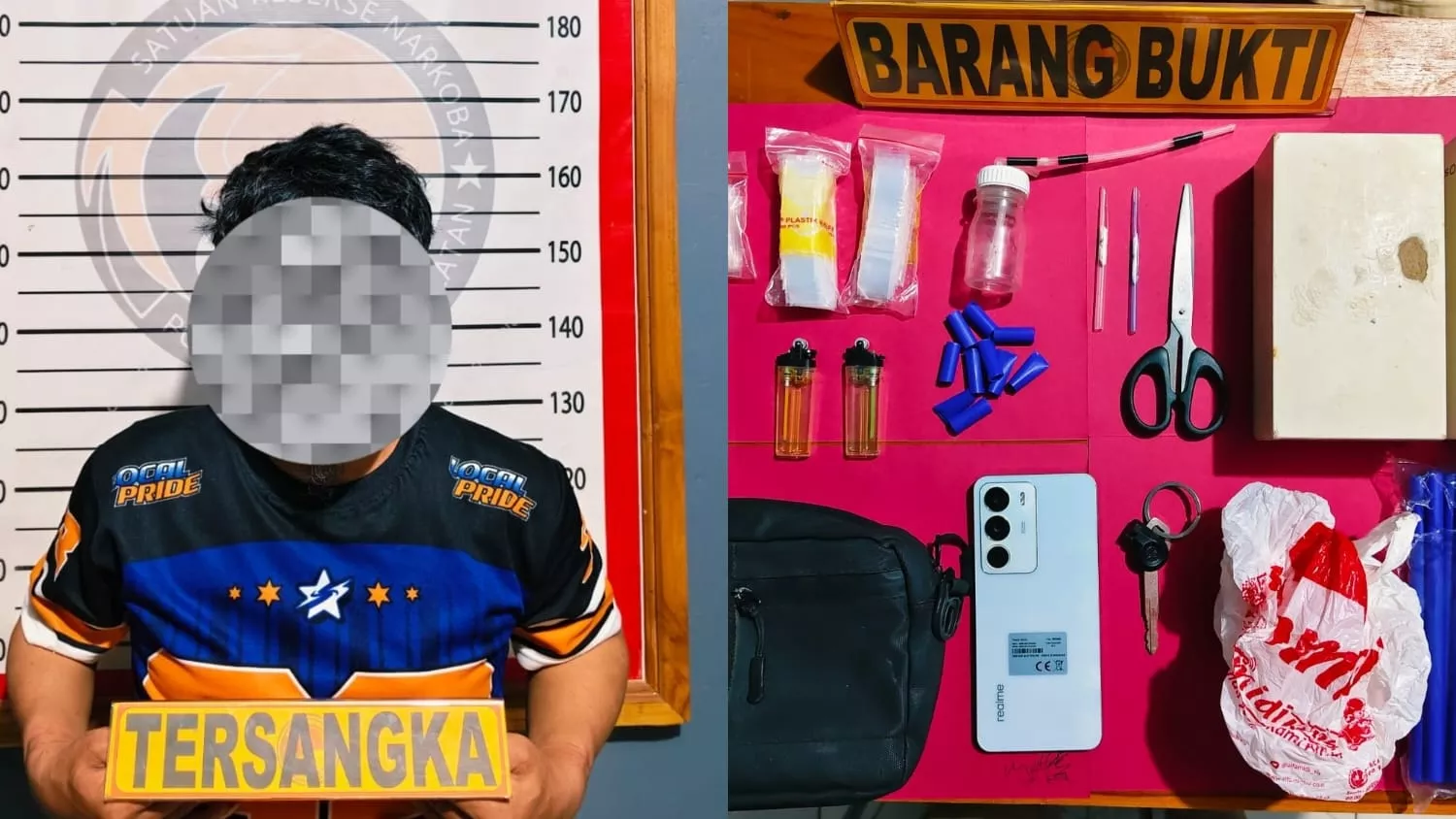 Diduga Pengedar Sabu, Pria 45 Tahun Diciduk di Rumahnya di Laeya Konsel