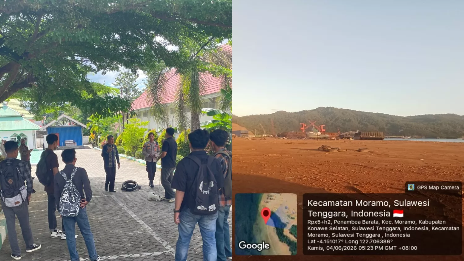 Diduga Langgar Aturan Lingkungan, APH Konsel Desak DLH Sultra Hentikan Aktivitas Galangan Kapal di Moramo