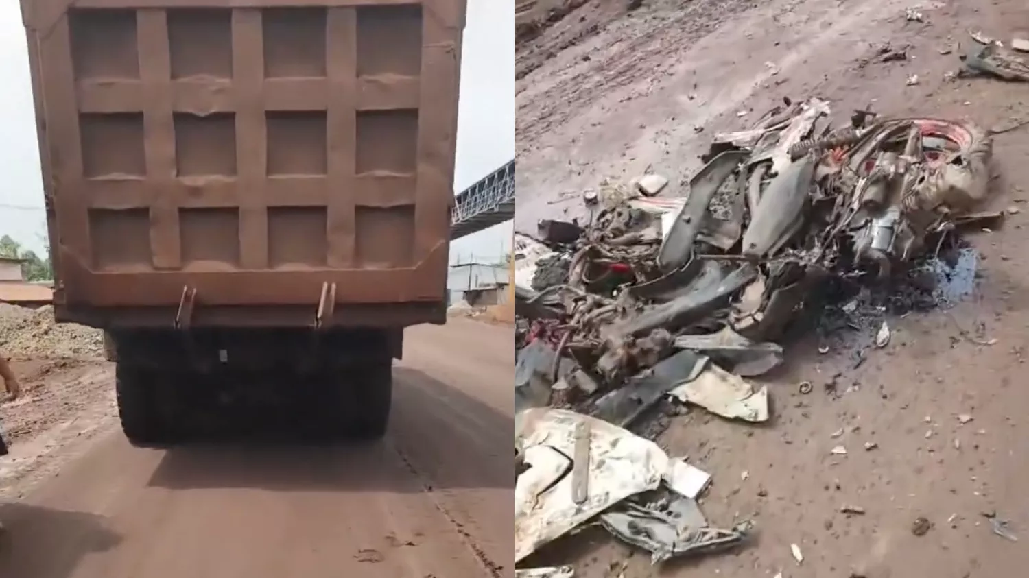 Dump Truk Lindas Motor hingga Rusak Parah di Konawe, Pengendari Dievakusi ke RS