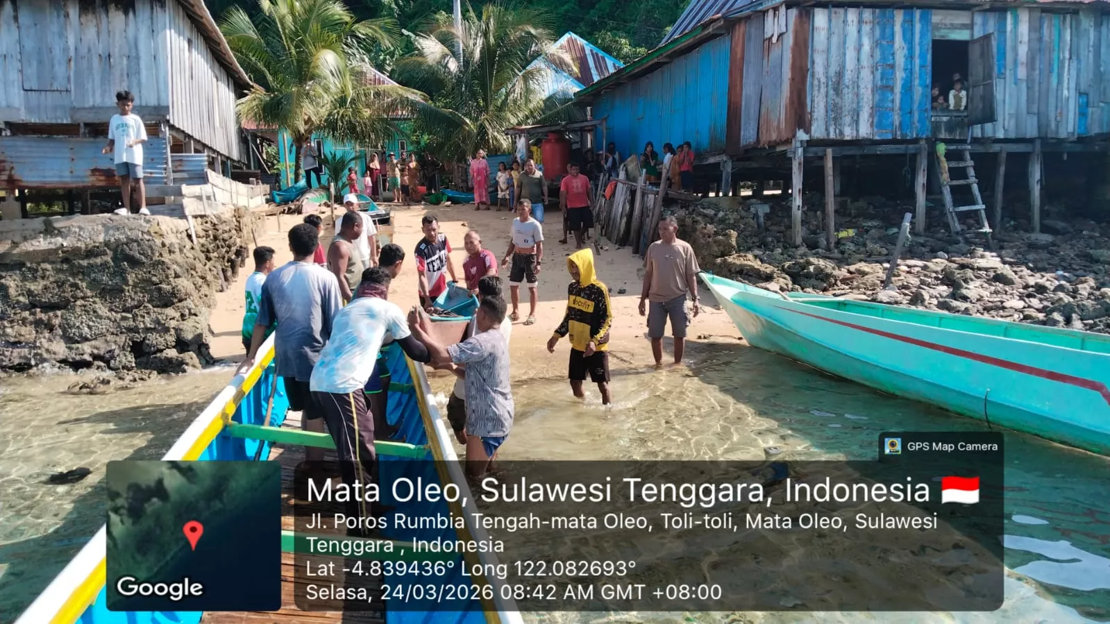 Sampan Terbalik, Nelayan Bombana Ditemukan Tak Bernyawa di Laut