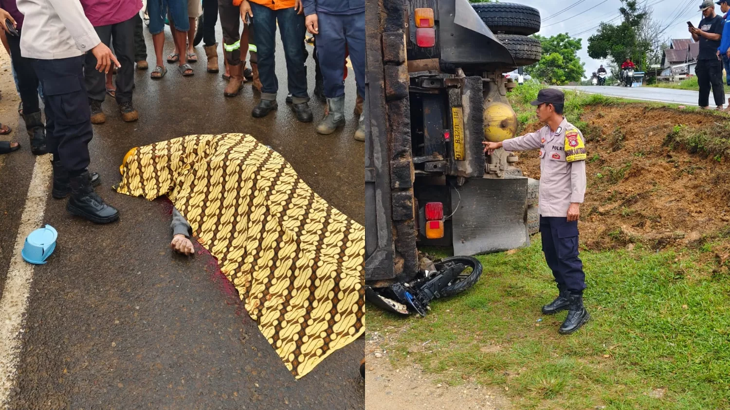 Kecelakaan Maut di Poros Pomalaa–Watubangga Kolaka, Pemuda 18 Tahun Tewas di Tempat