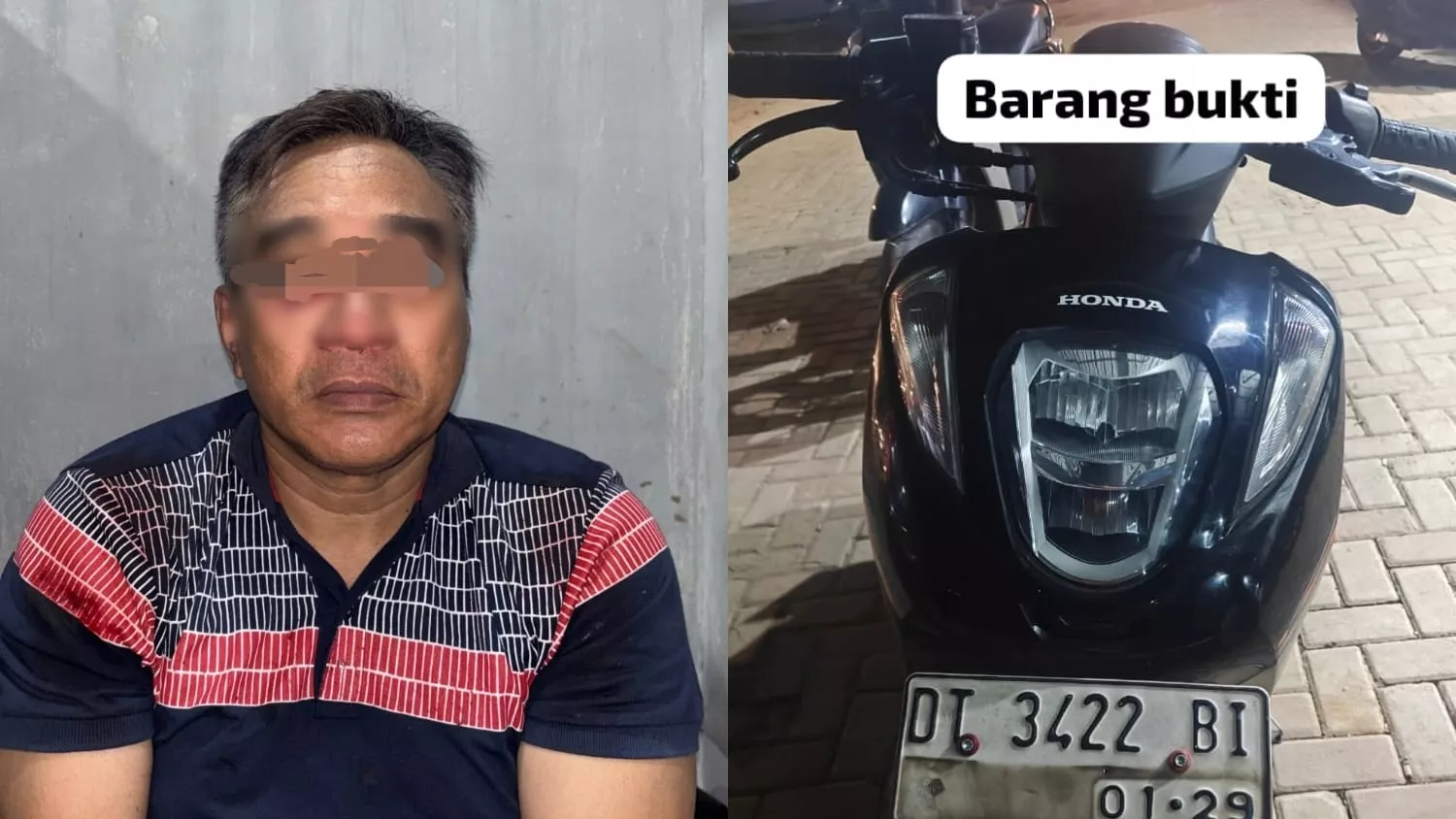 ASN Dishub Baubau Ditangkap di Kendari, Diduga Gelapkan Motor dan Beraksi di Empat TKP