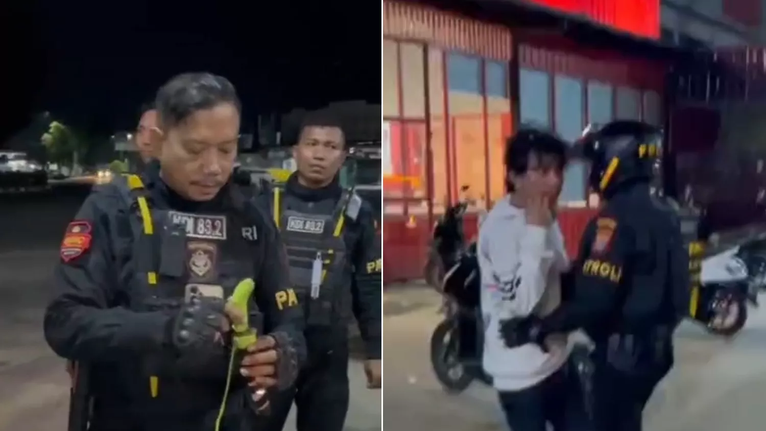 Diduga Bawa Sajam di Area Rumah Makan, Juru Parkir di Kendari Diamankan Polisi