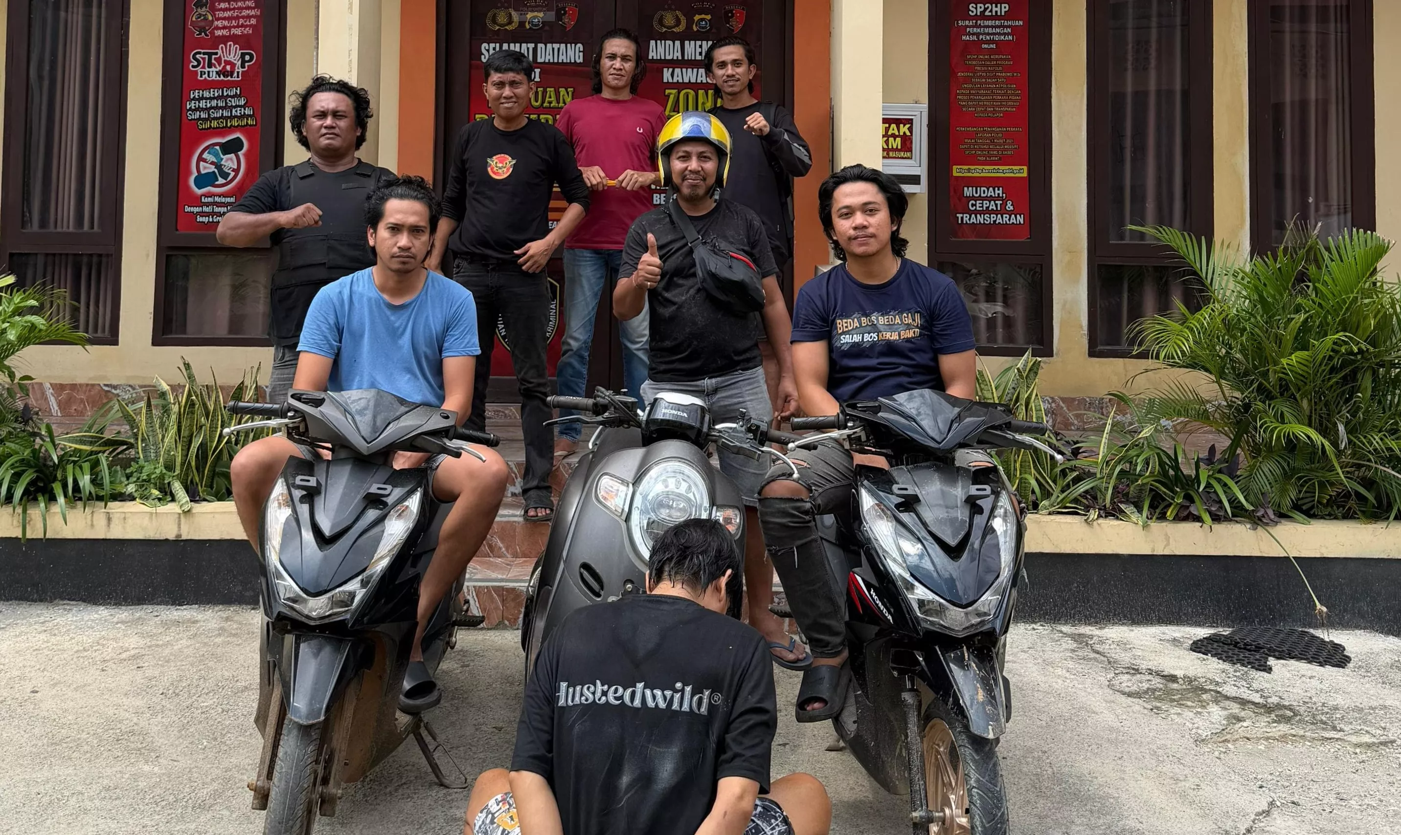 Pelaku Curanmor di Kolaka Ditangkap, Polisi Amankan Tiga Motor Diduga Hasil Curian