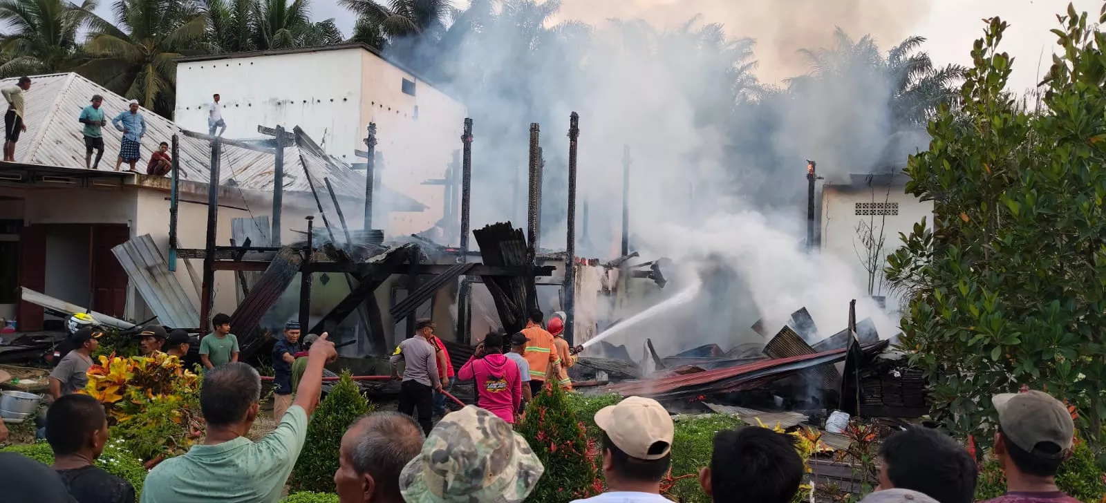Rumah Walet Terbakar Saat Kosong, Dugaan Korsleting Listrik jadi Pemicu