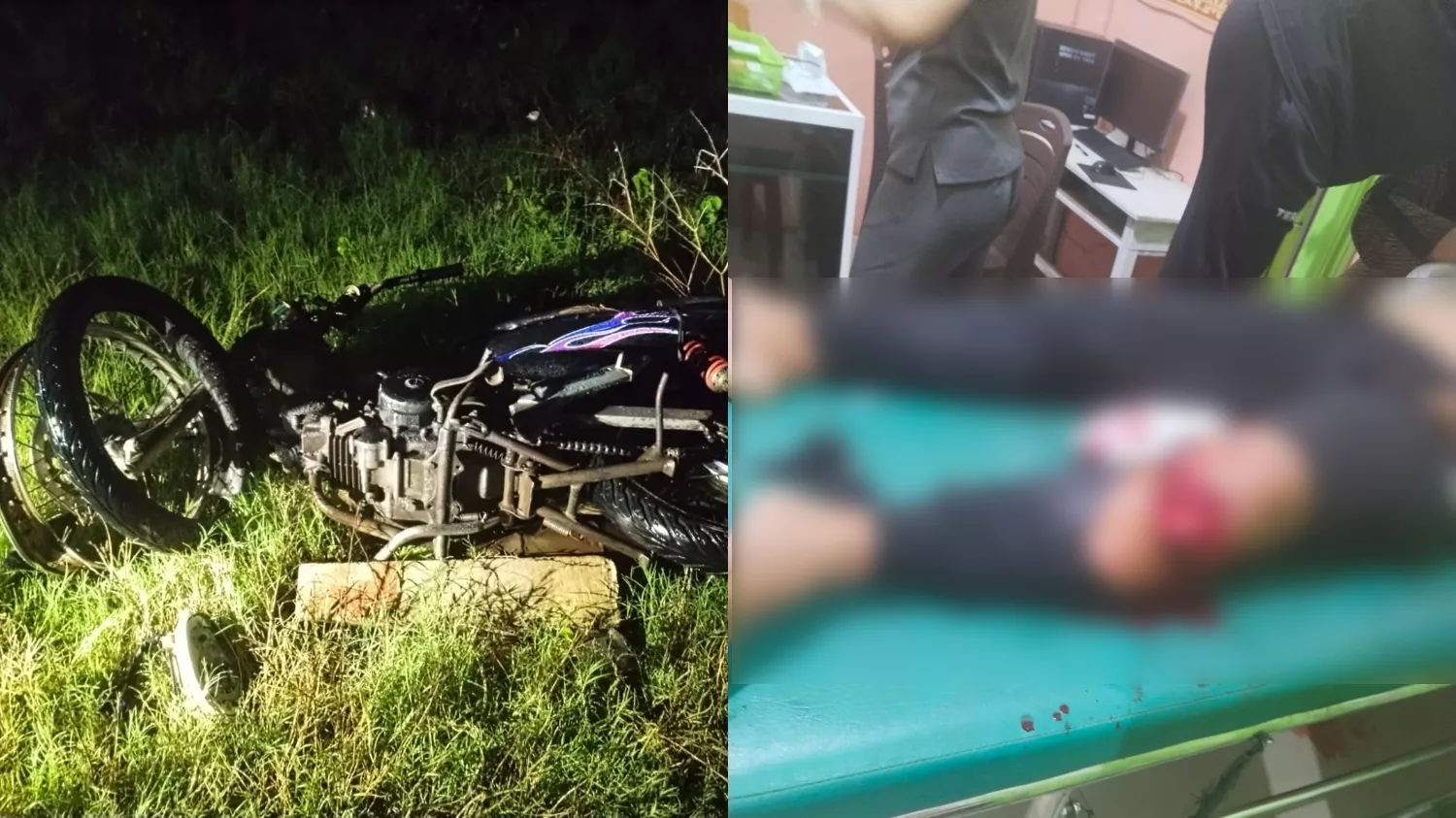 Buru-buru Saat Hujan Deras, Dua Motor Bertabrakan di Kolaka Utara: Satu Tewas
