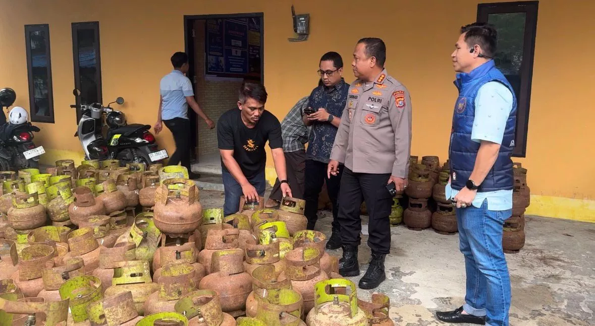 Penyelewengan Elpiji 3 Kg dari Bombana ke Mubar Terbongkar, 5 Orang Jadi Tersangka