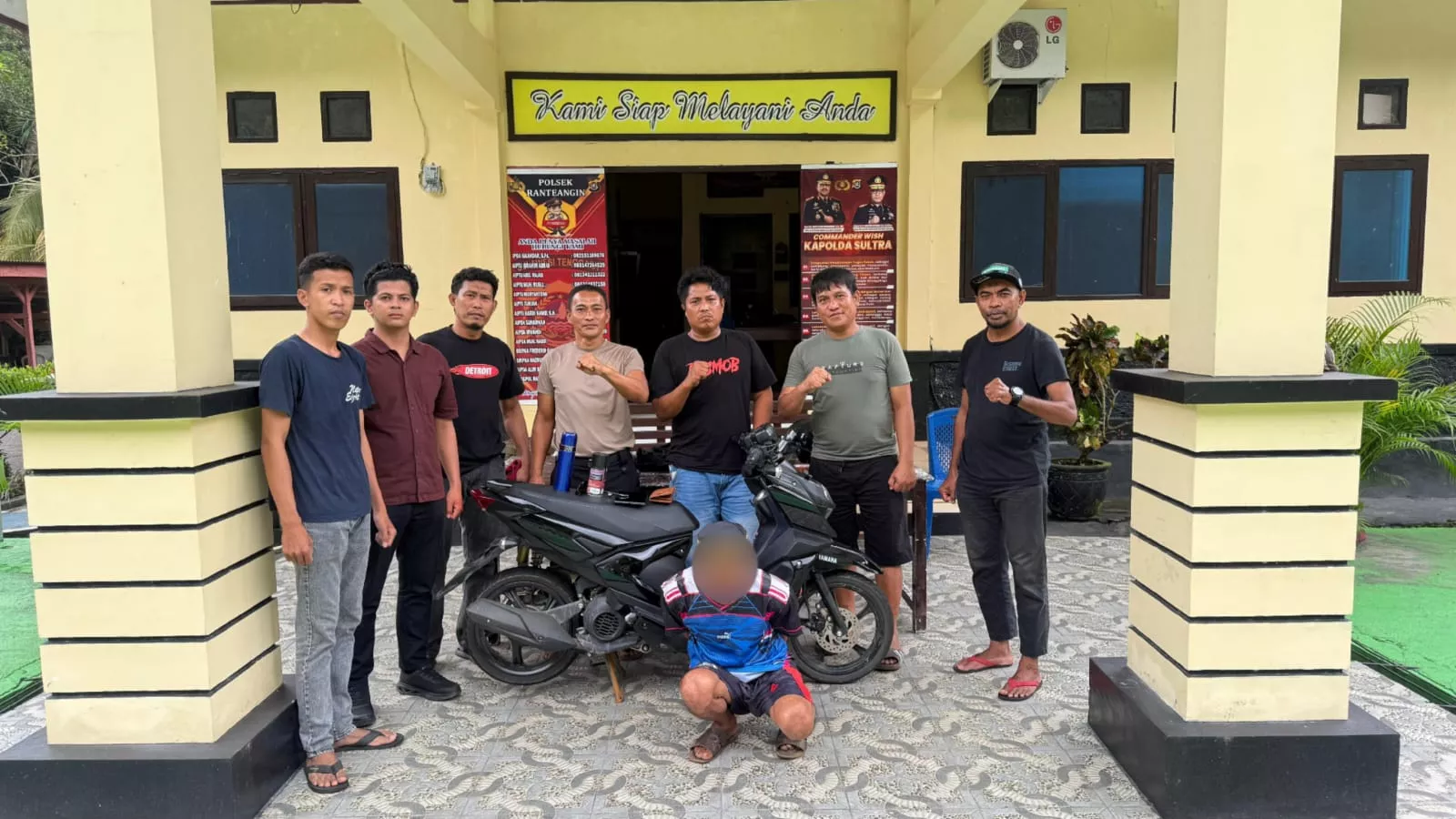 Curanmor di Pelataran Masjid Agung Kolaka Utara Terungkap, Pelaku Ditangkap Kurang dari Sehari