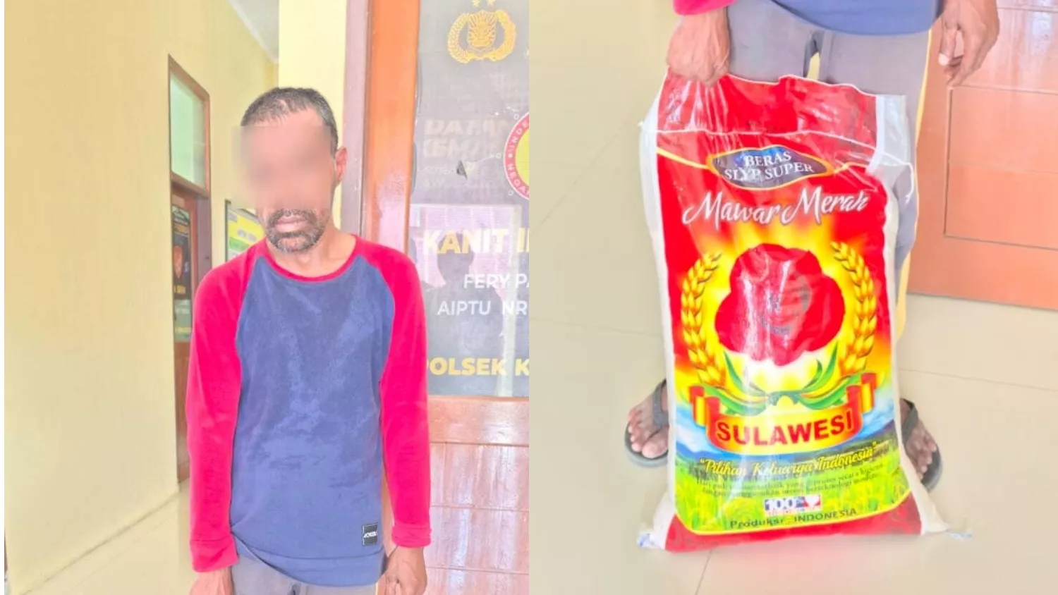 Curi Beras 25 Kg di Kios, Pria Residivis Ditangkap Polisi di Kendari