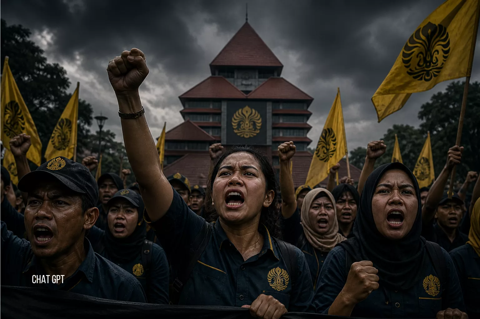 Pekerja UI Tuntut Kepastian Hak dan Martabat Kerja...