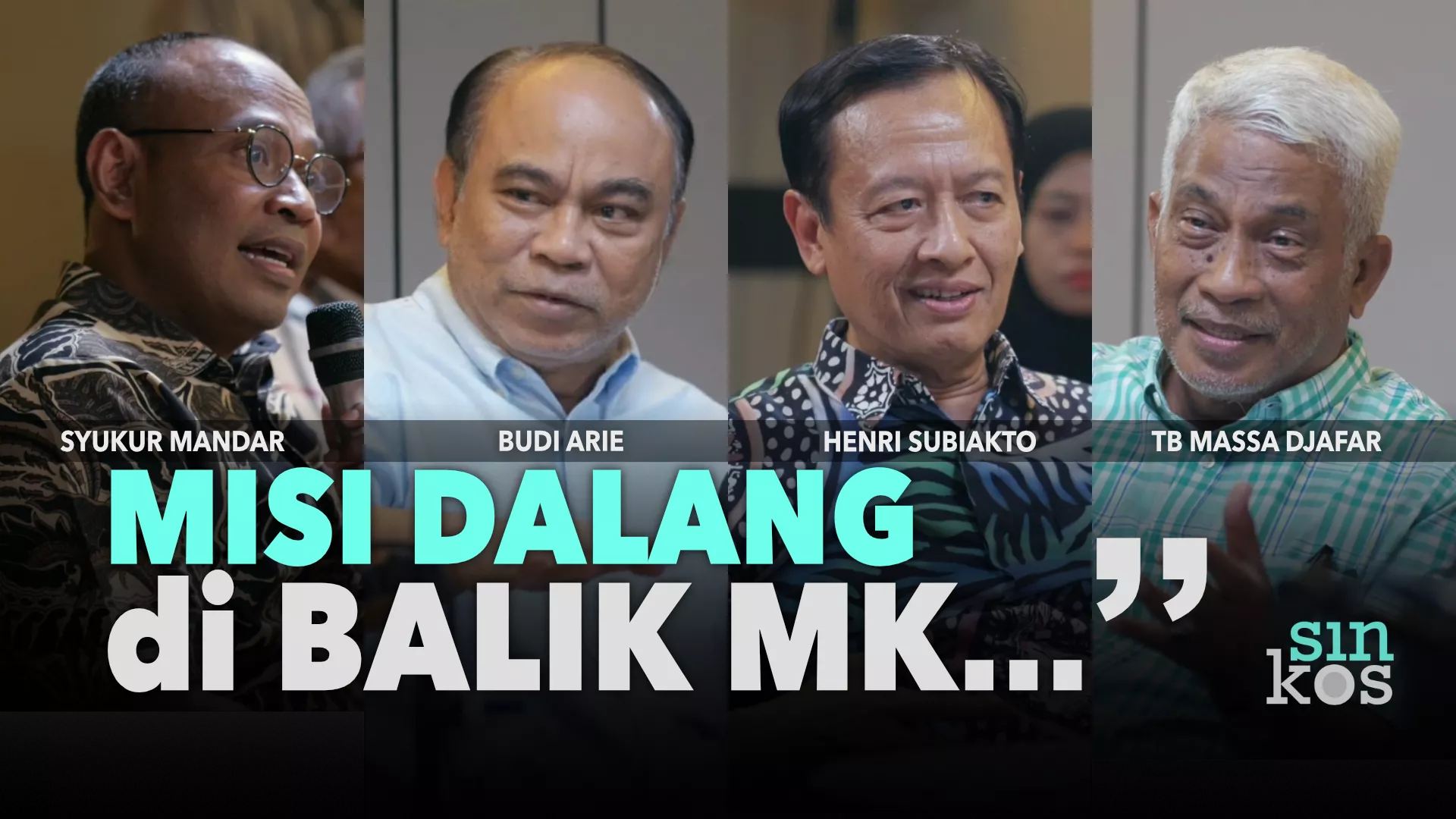 Diskusi Panas Prof Henri Subiakto, Budi Arie, Syukur Mandar, Prof TB Massa Soal Gibran, Prabowo dll