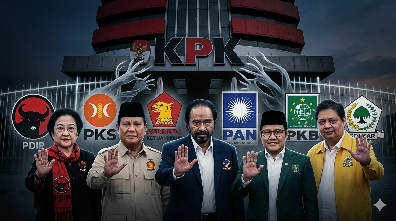 Partai Politik Menolak Tegas Cawe-Cawe KPK...
