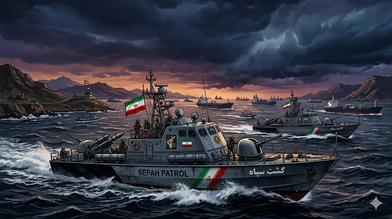 Selat Hormuz Memanas, Kapal Iran Bergerak Berpatroli...
