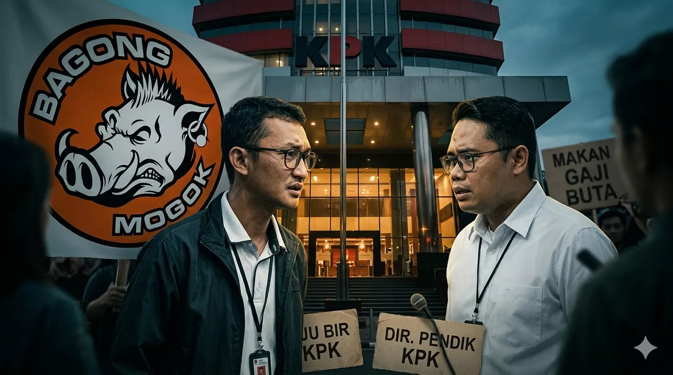 Daripada Makan Gaji Buta, Jubir KPK Silahkan Mundur...!