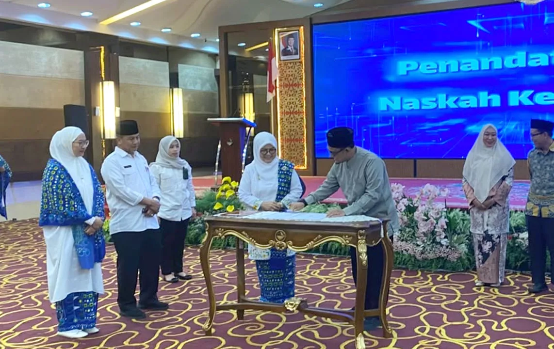 Masjid Raya An-Nur dan BKMT Riau Riau Perkuat Kerja Sama Pendidikan Lansia dan Kegiatan Keagamaan
