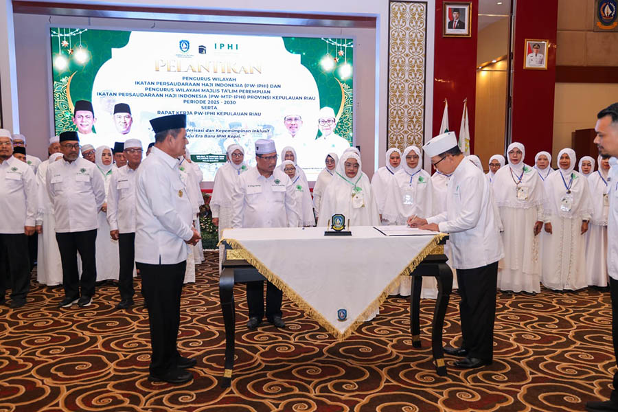PW IPHI dan MTP-IPHI Kepri Resmi Dilantik, Gubernur Dorong Peran Strategis Umat