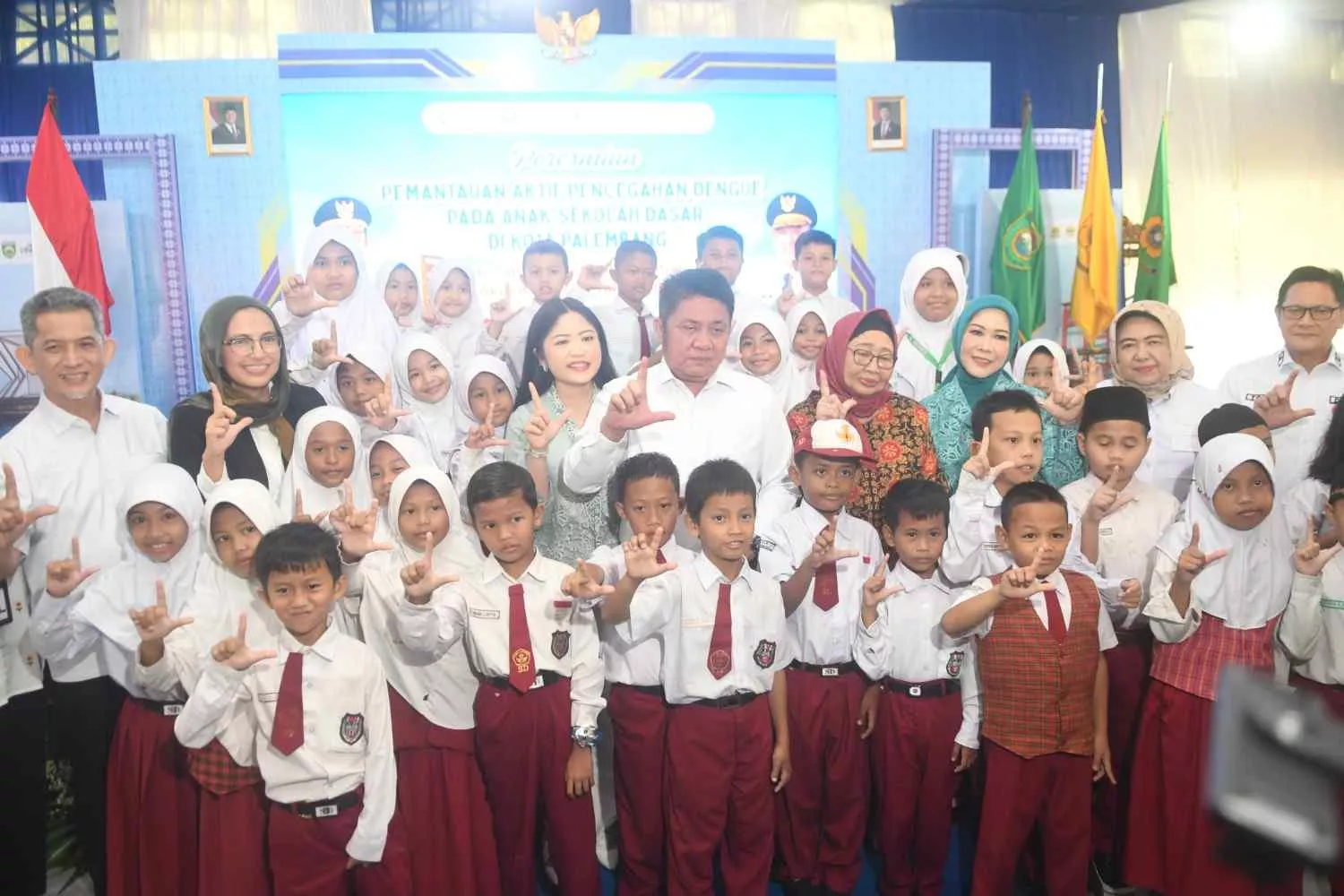 Target Nol Kematian 2030, Herman Deru Resmikan Program Vaksinasi Dengue di Palembang