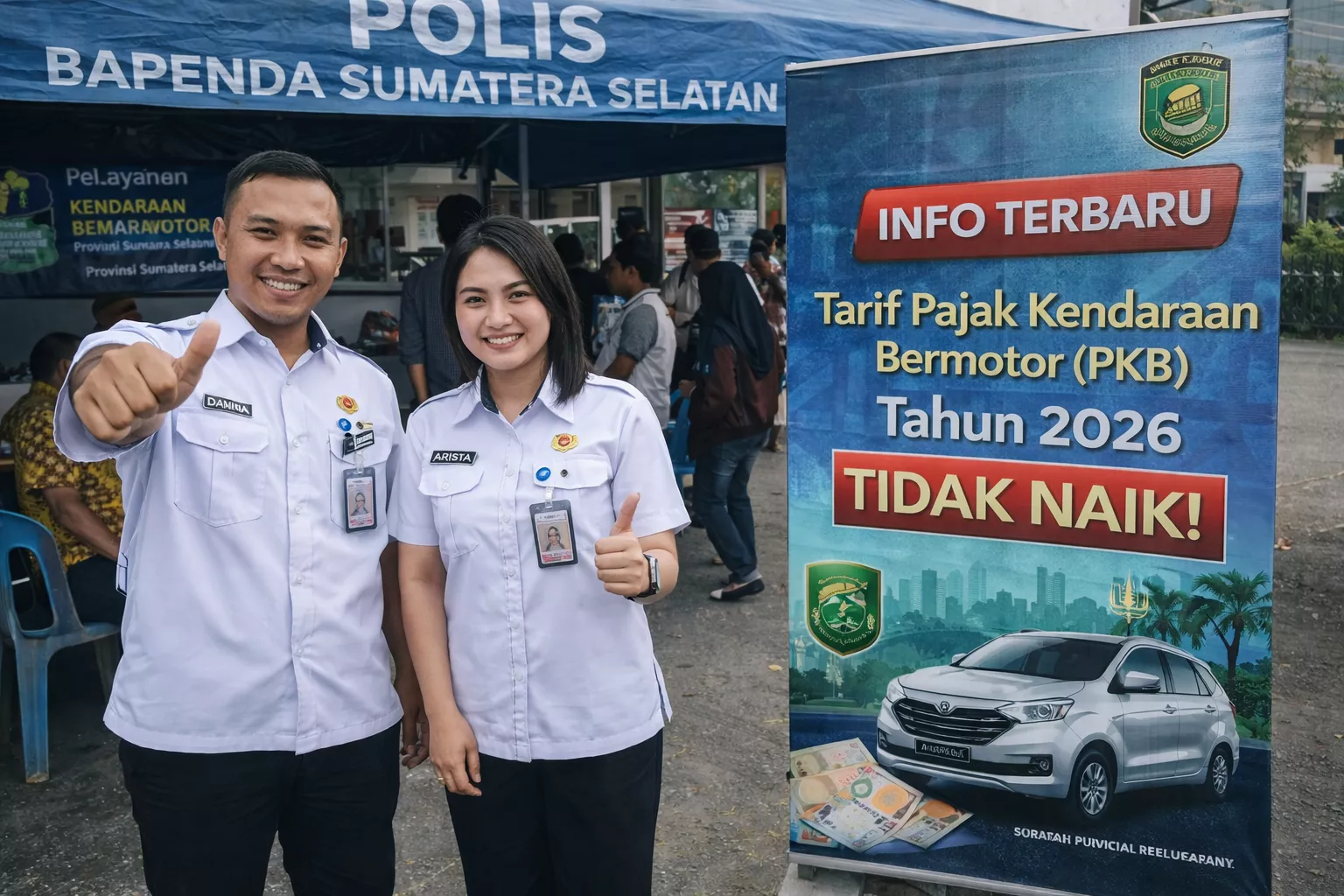 Kabar Gembira bagi Pemilik Kendaraan: Bapenda Sumsel Pastikan Tarif PKB 2026 Tidak Naik