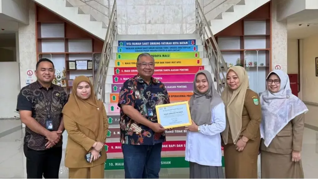 Kecepatan Administrasi Jadi Kunci, RSUD Embung Fatimah Batam Digganjar Penghargaan Jasa Raharja