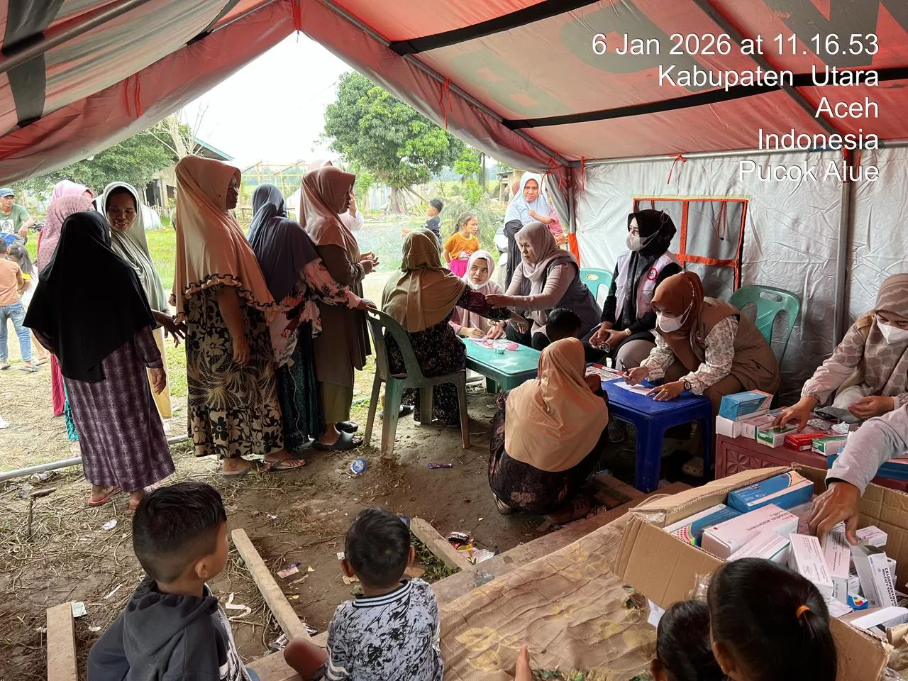 ISPA dan Penyakit Kulit Dominasi Kasus Pascabanjir Aceh Utara, 1.300 Warga Dilayani Tim EMT Terpadu
