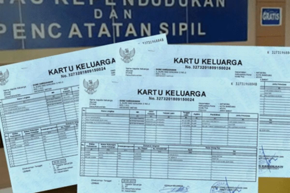 Cara Urus Kartu Keluarga di Sulteng Kini Lebih Mudah