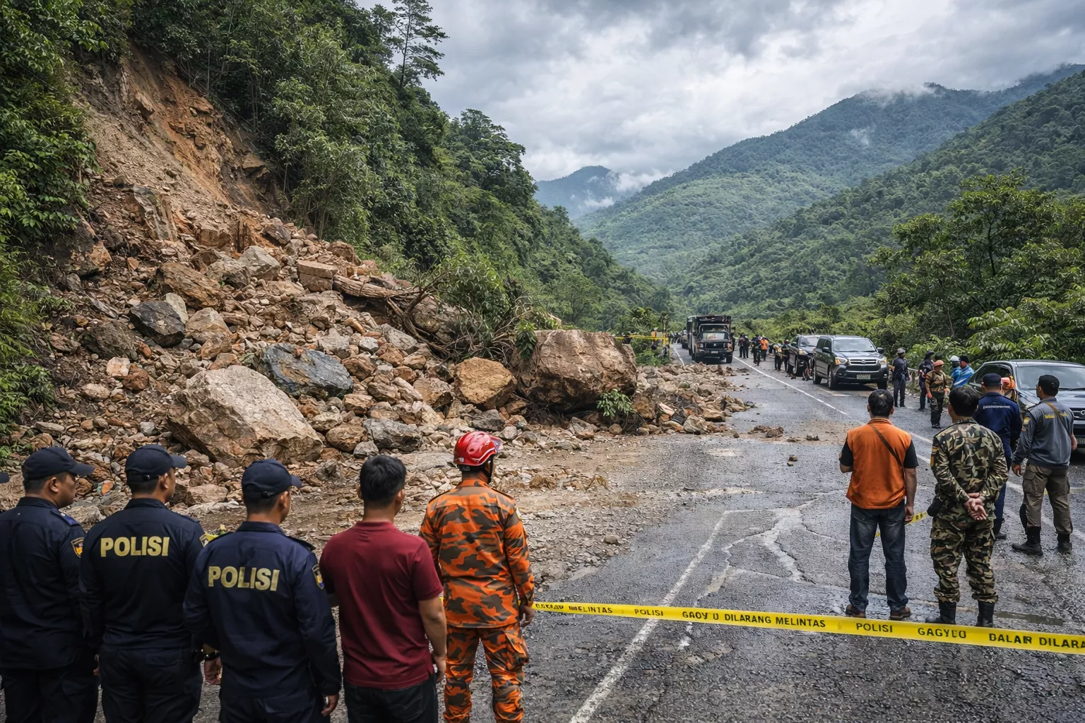 Akses Gayo Lues–Aceh Timur Masih Terputus, Warga Terpaksa Melintas Lewat Medan