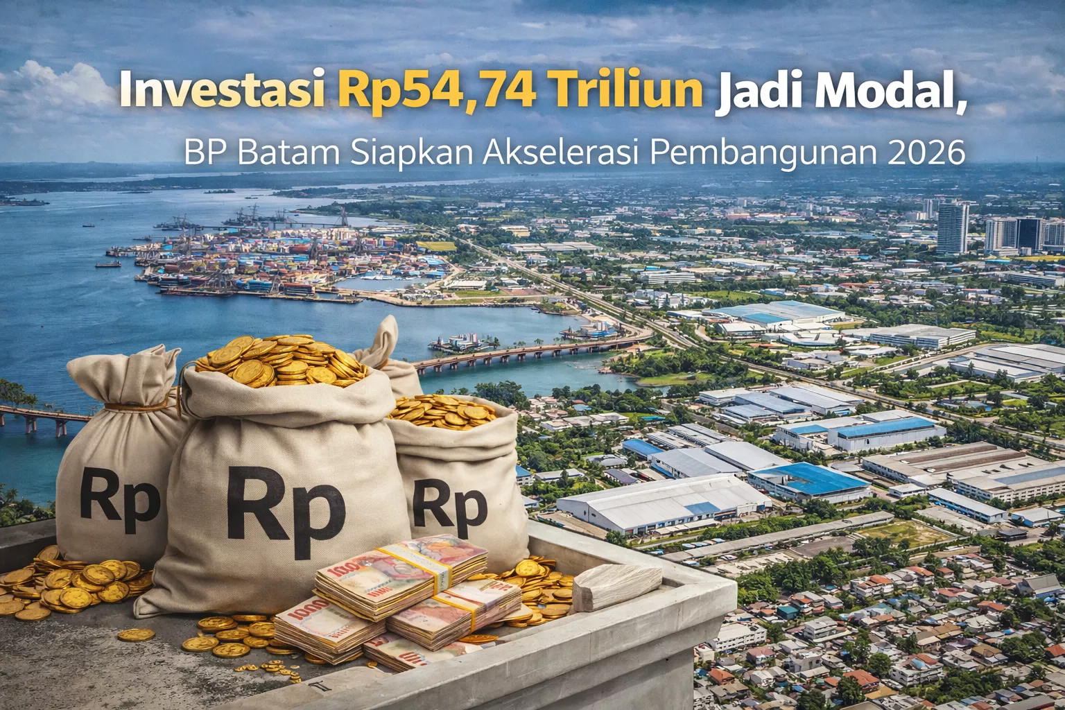 Investasi Rp54,74 Triliun Jadi Modal, BP Batam Siapkan Akselerasi Pembangunan 2026