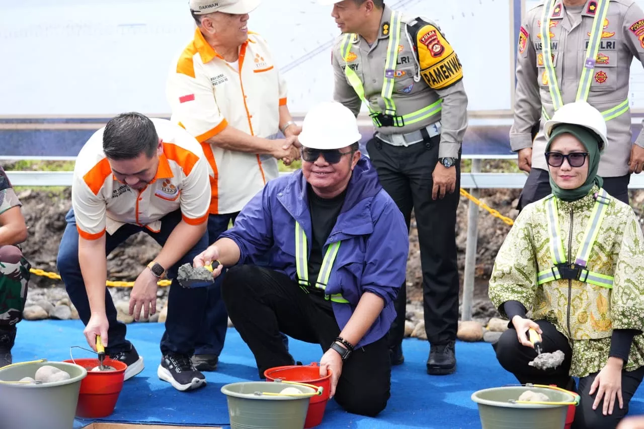 Gubernur Herman Deru Mulai Pembangunan Flyover Batubara KM 111 Lahat: Demi Kenyamanan dan Keselamatan Warga
