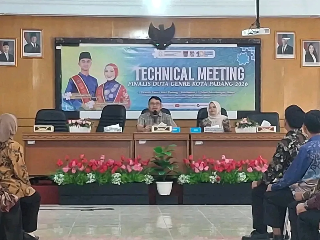 40 Finalis Duta Genre Kota Padang 2026 Mulai Jalani Tahapan Pembekalan
