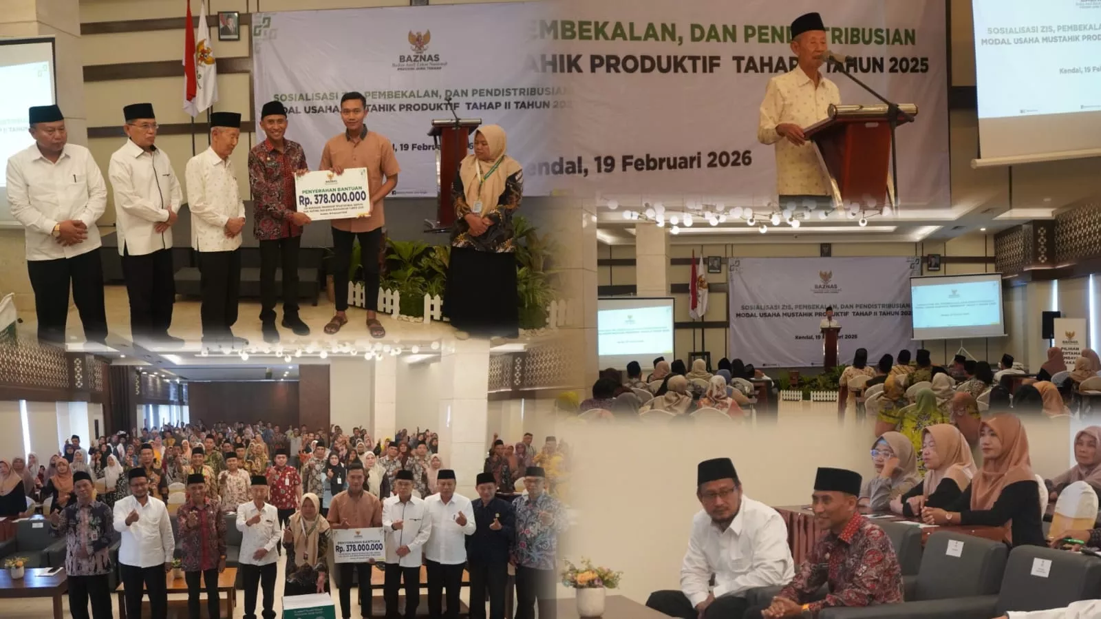 Baznas Jateng Berikan Bantuan Rp3 Juta per Mustahik untuk Dorong Kemandirian UMKM