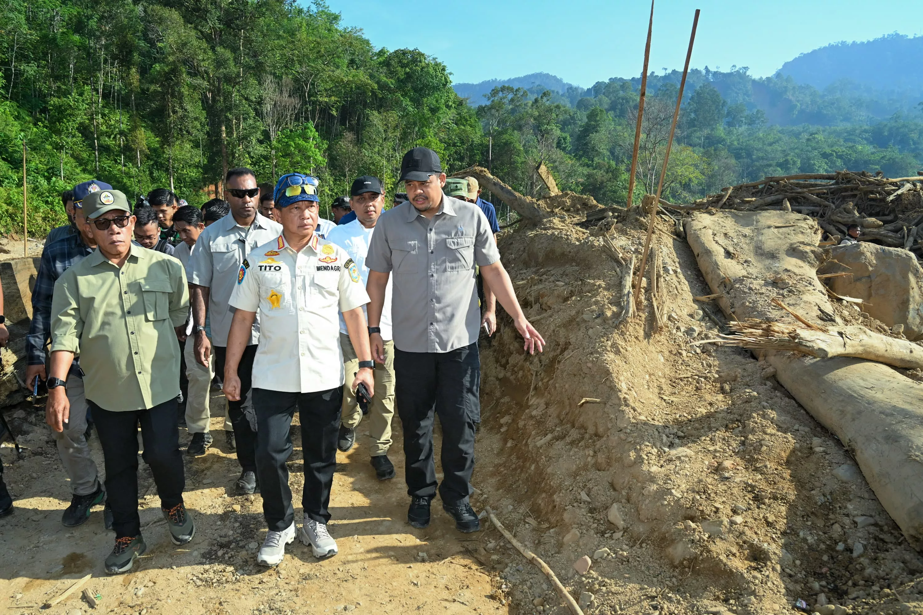 Tito Karnavian Apresiasi Normalisasi Sungai Hutanabolon di Tapteng