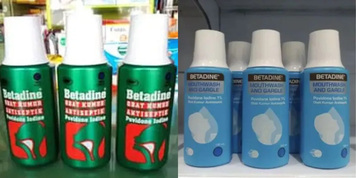 Betadine Kumur Hijau vs Biru: Ini Beda Fungsi yang Perlu Diketahui