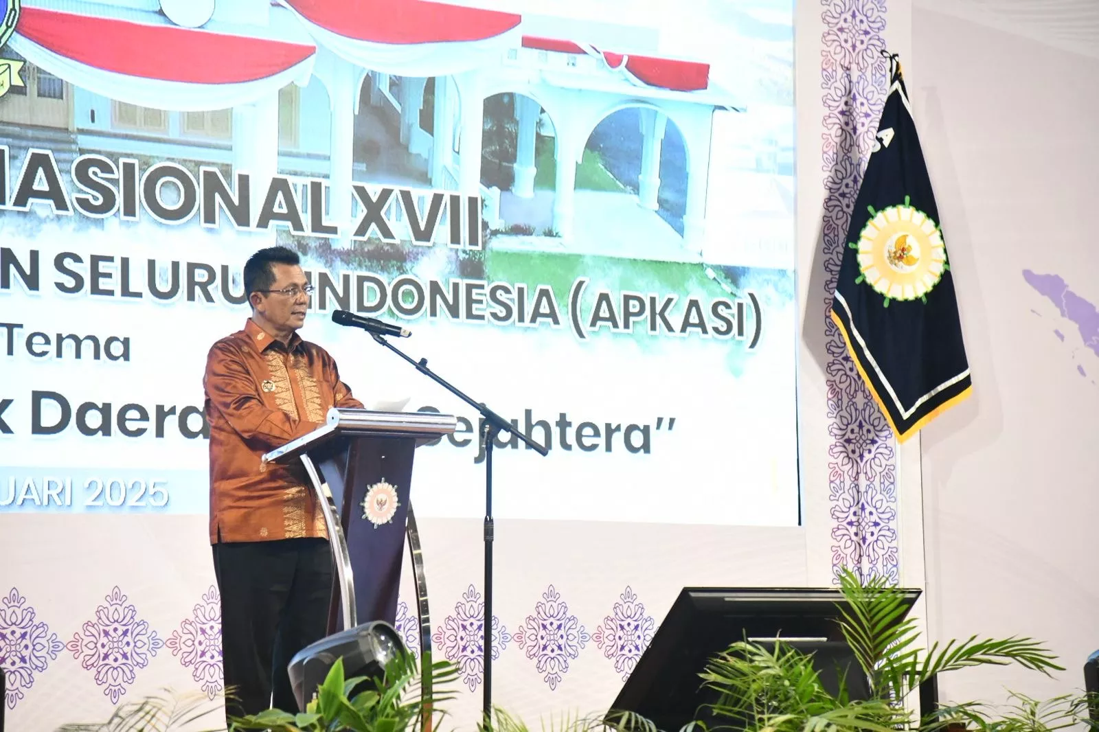 Rakernas Apkasi di Batam, Ansar: Daerah Bukan Sekadar Pelaksana Kebijakan Pusat