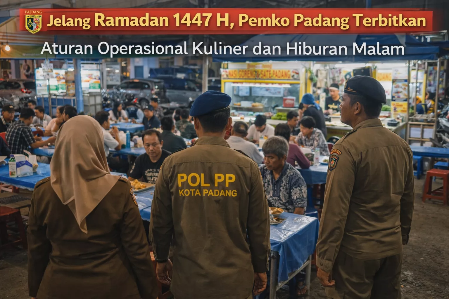 Ramadan 2026 di Padang: Tempat Hiburan Malam Tutup Total Sebulan Penuh, Melanggar Disanksi!