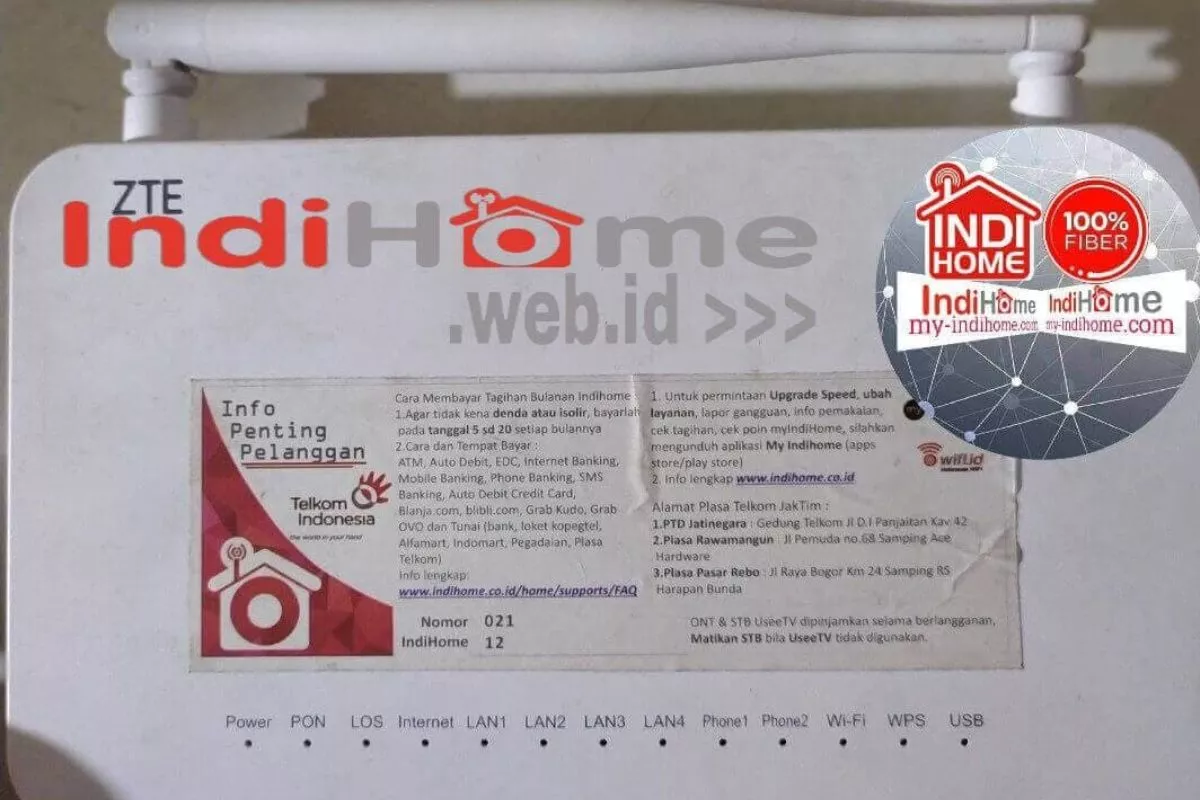 Cara Ganti Password WiFi IndiHome ZTE, Huawei Fiberhome, Admin 5G